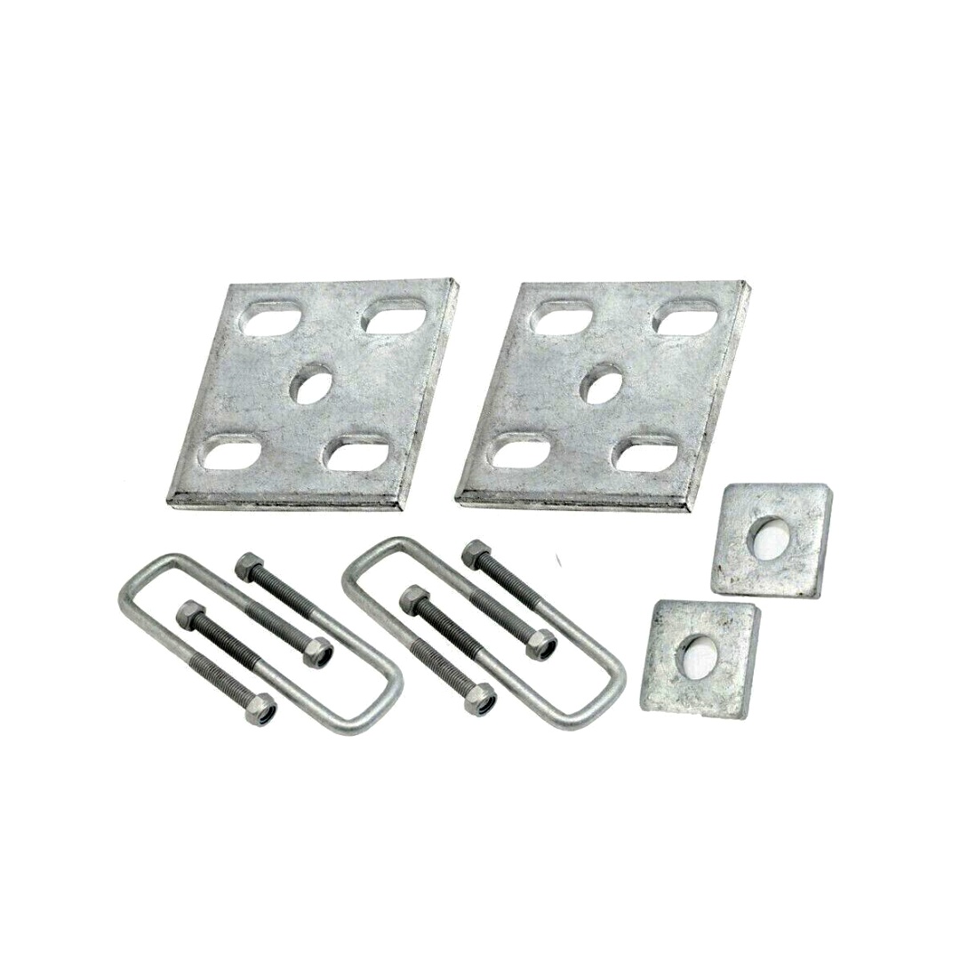 All States Trailer   U Bolt 40 Square x 130mm w nuts x2 R5606