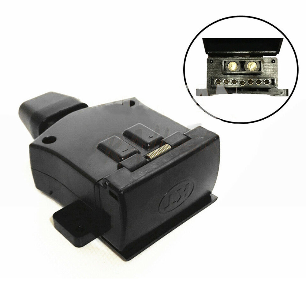 9 Pin Socket 7 pin + 50 Amp Connector Towing Project