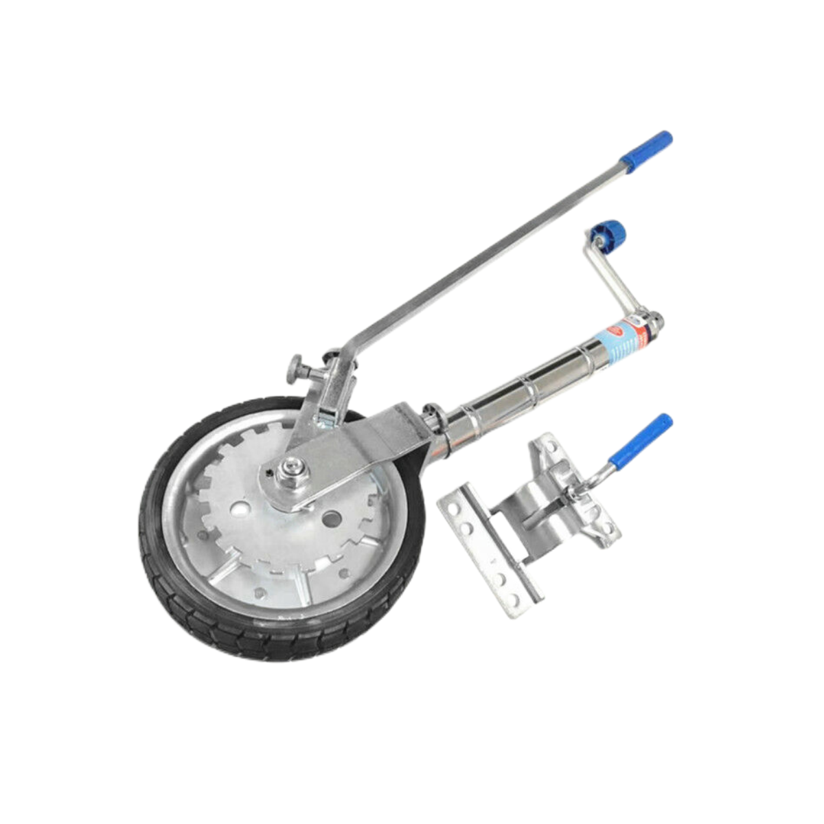 10" Trailer Jockey Wheel Clampon For UBolt Ezimover Ratchet Towing