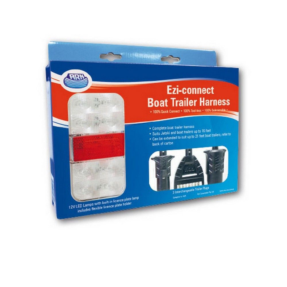 Ark EziConnect Trailer Boat Harness Towing Project