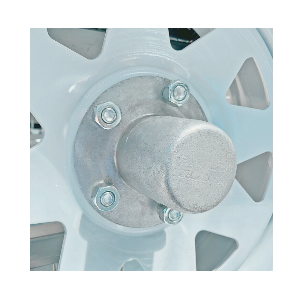 Manutec Steel Over Cap 4x100mm PCD Wheel Rim Nut Recess for Trailer Off ...